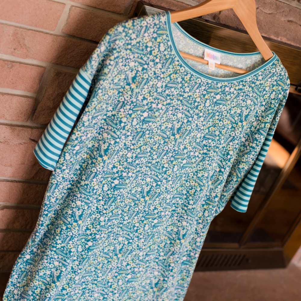 LuLaRoe Floral Irma Top